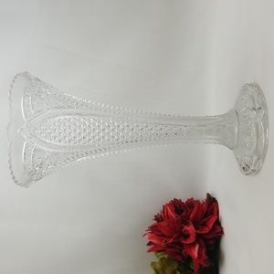 EAPG U.S. Glass Massachusetts Trumpet Vase